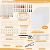 shynek 300 Pieces Shrinky Plastic Sheets Keychain kit, Including Shrinky