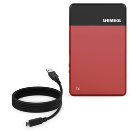 BoxWave Cable Compatible with Shimbol TP Mini - DirectSync - USB 3.0 A to USB 3.1 Type C, USB C Charge and Sync Cable - 6ft - Black