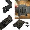 TorSor 2 Pack Knife Belt Clip Sheath Lock Grip Clamp