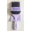 Swissco Soft Touch Paddle Shower Hair Brush (Light Purple)