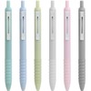 COLNK Black Fine Retractable Gel Ink Rollerball Pens 0.5mm Comfortable