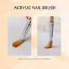 Aokitec Kolinsky Acrylic Nail Brush #20 Sable Acrylic Brush Wood