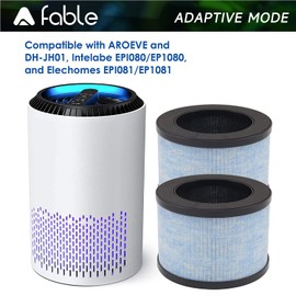Premium True Filter, DH-JH01 Upgrade Filter Replacement for Aroeve MK01 MK06, Pomoron and Kloudi DH-JH01, Intelabe EPI080/EP1080 & Elechomes EPI081/EP1081, 2 Pack