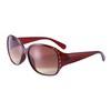 LookLux Reading Sunglasses 2.5 Womens, Oversized Rhinestone Bifocal Sunglasses for