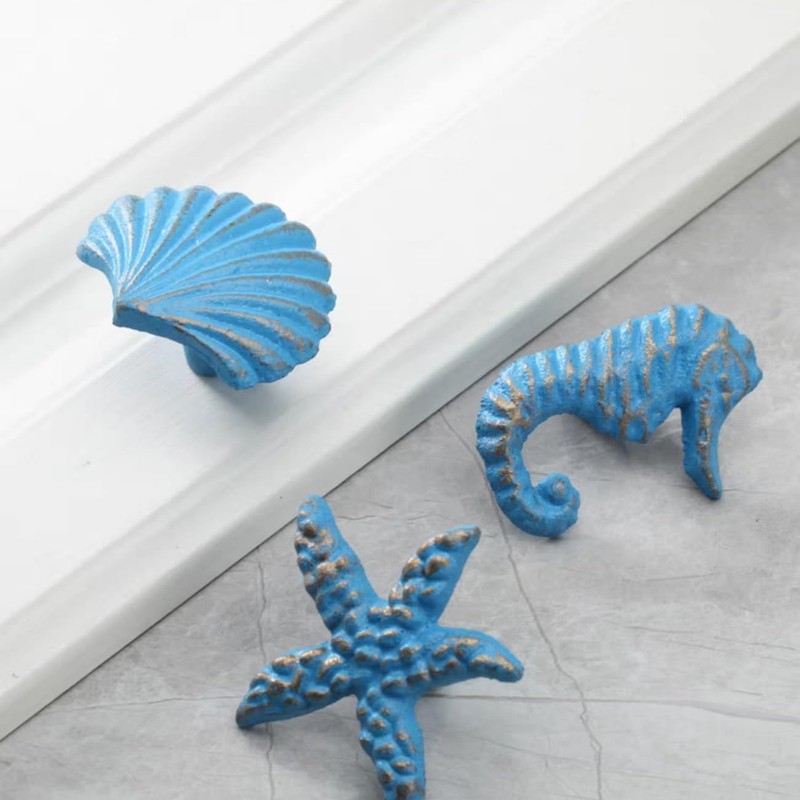 Joyindecor Ocean Cabinet Knobs for Dresser Cupboard Wardrobe Cabinet Kitchen,