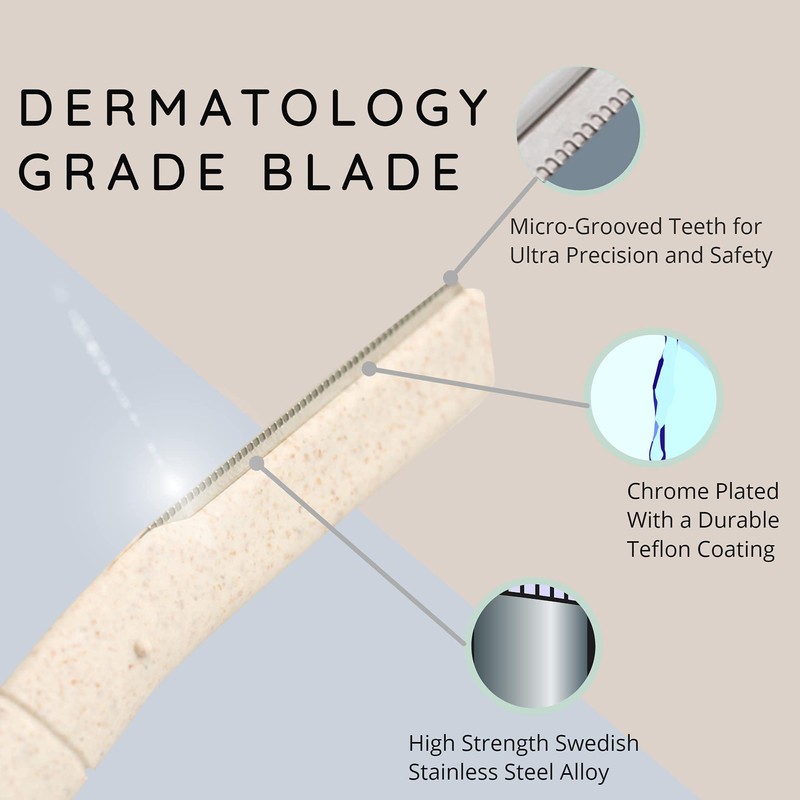 Dermaplaning Razor (9 Count) - Easy to Use Dermaplaning Tool