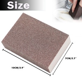 Sunxeke 4 Pack Sanding Sponge,Drywall Sanding Blocks 4 Grits Per Pack (60/80/120/220),Washable and Reusable Sandpaper Block for Wood Furniture,Wall,Pot,Sheetrock,Metal and Brush Sanding