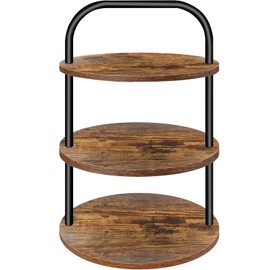 Cupcake Stand for 50 Cupcakes, 3 Tier Wooden Cupcake Stand Large Cupcake Stand Dessert Table Display Set Cupcake Tower Serving Trays for Party Supplies Vendor Display Farmhouse Decor