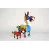 Springy Donkey Medium Recycled Metal Donkey Figurine