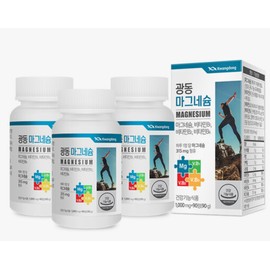 Guangdong 3 boxes of Guangdong Magnesium 90 tablets (9 month supply) / 광동 마그네슘 90정 3박스(9개월분)