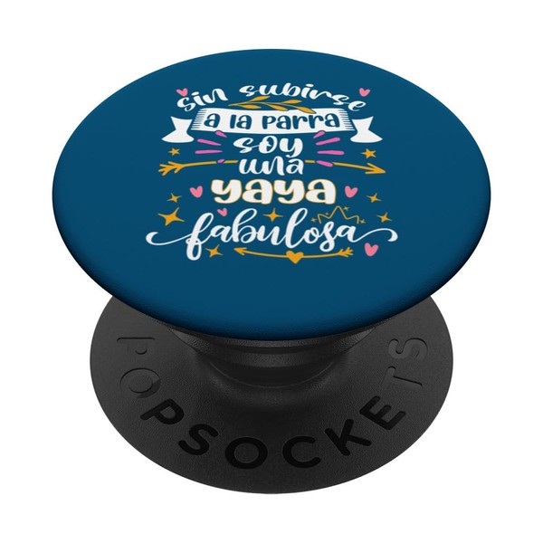 Una Yaya Fabulosa Divertido Mujer Regalos Cumpleaños Yaya PopSockets mit