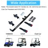 10L0L 2 Passenger Universal Golf Cart Seat Belt Bracket Kit