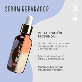 LATINA® | Serum Reparador de Puntas | Tratamiento para Cabello Maltratado | Belleza Mujer - Para Llevar en Cosmetiquera | Accesorios para Cabello| Acc