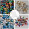 MUFUSHAN Transparent PP Case 18 Compartments with Dividers Removable Plastic