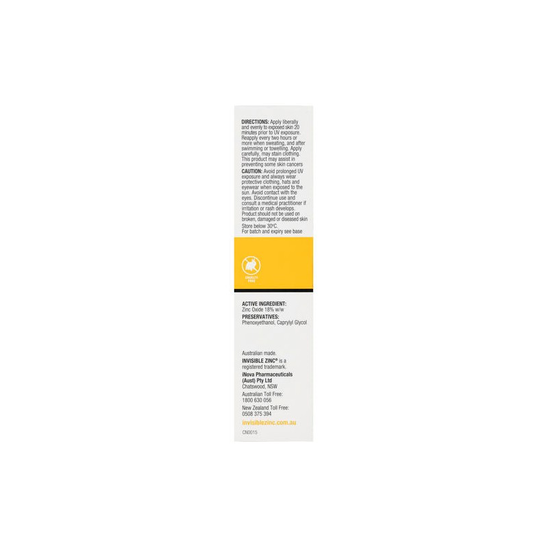 Invisible Zinc Tinted Daywear Mineral Shield SPF 30 Medium 50g