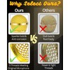 RhymKawa Bling Gold Microphone Cover Compatible with Shuer SM58, SM48