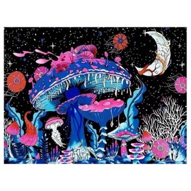 Diamond Art Kits for Adults - Mushroom Diamond Painting Kits Art for Adults,Diamond Art,Gem Art Kits for Home Wall Decor 12x16inch