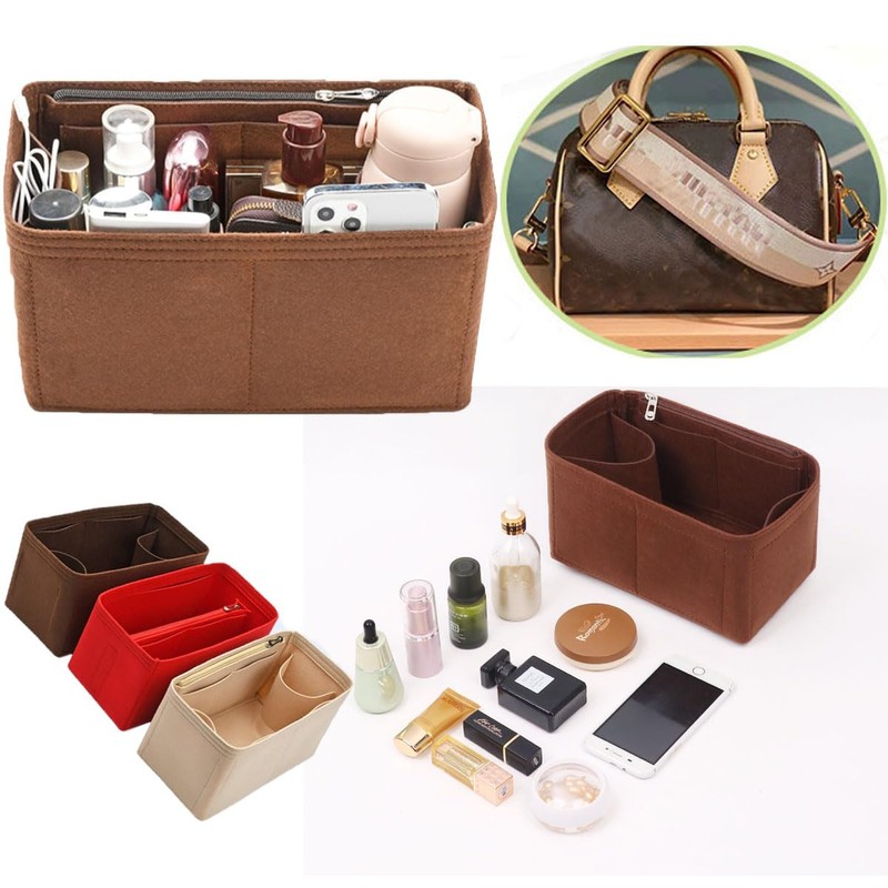 Lckaey Purse Inserts​for Speedy 20 Organizer Insert, for monogram bag,