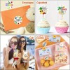 CAA Trading™ 100 x Tropical Beach Summer Stickers 12 Designs