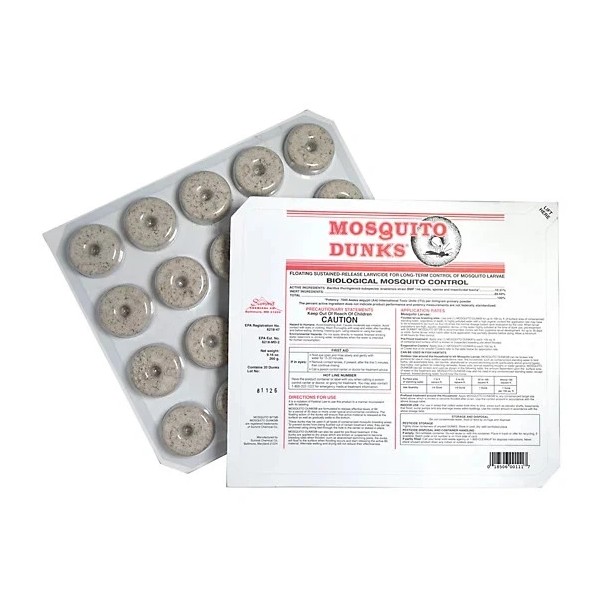 Summit Mosquito Dunk Tablet Biological Mosquito Control & Larvae Killer