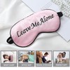 NICECONE 2 Pack Funny Sleep Mask,Soft Silky Satin Eye Mask