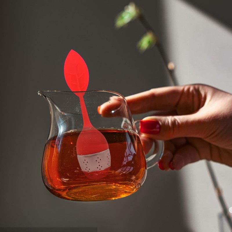 OFKPO Loose Leaf Tea, 4 Pcs Tea Leaf Infuser with