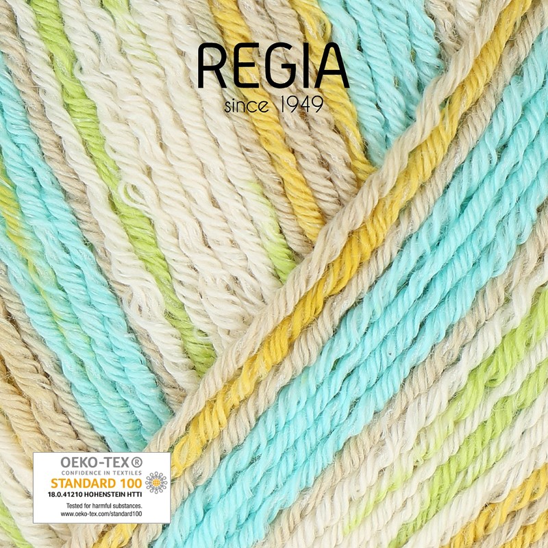 Schachenmayr Regia Cotton Colour, 100 g Fever Hand Knitting Yarn