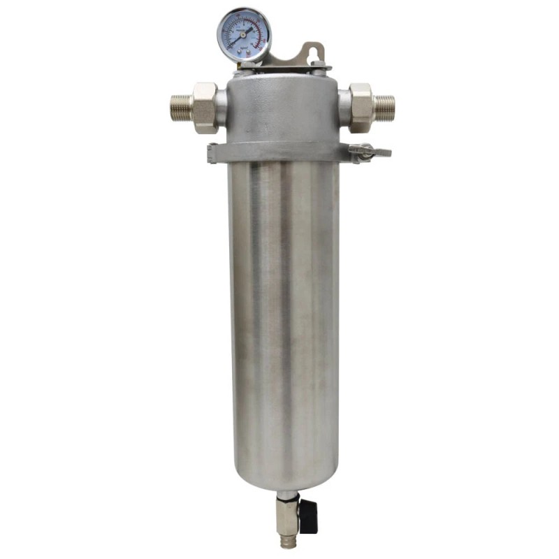 TECHTONGDA Brand New Stainless Steel Front Filter House Waterway Filter