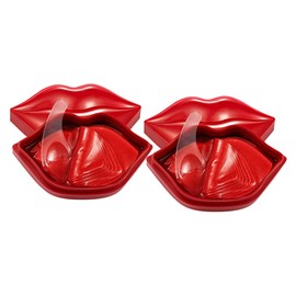 Outanaya 40Pcs Hydrating Lip Mask Moisturizing Essence Lip Care Pads for Wrinkle Maintenance Nourishing Treatment for Dry Cracked Lips present for Women