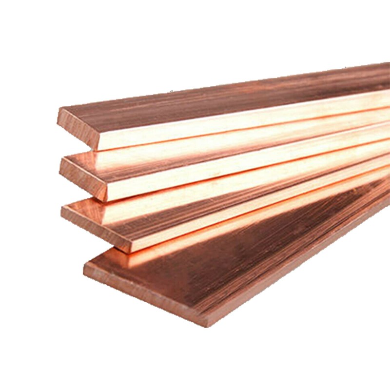 AcbbMNS 5pcs Copper Sheets 250mm x 15mm x 2mm Pure