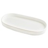 10x5 Bathroom Vanity Tray, Oval Ceramic Decorative Perfume Candle Tray