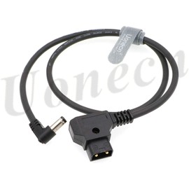 Dtap to Right Angle DC Power Cable 12V 2.1mm for KiPRO LCD Monitors Lectrosonic Lowel Blender LED PowerTap-Lectro devices
