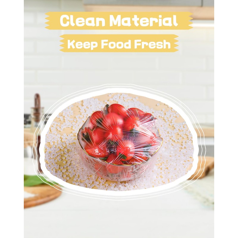 Plastic Bowl Covers for Sourdough Bread Proofing Large Disposable Elastic