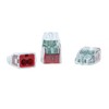 IDEAL Electrical 30-1032P in-Sure Push-in 2 Port Wire Connector, Red,