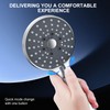 Shower Head Water Saving Shower Head with 6 Jet Types