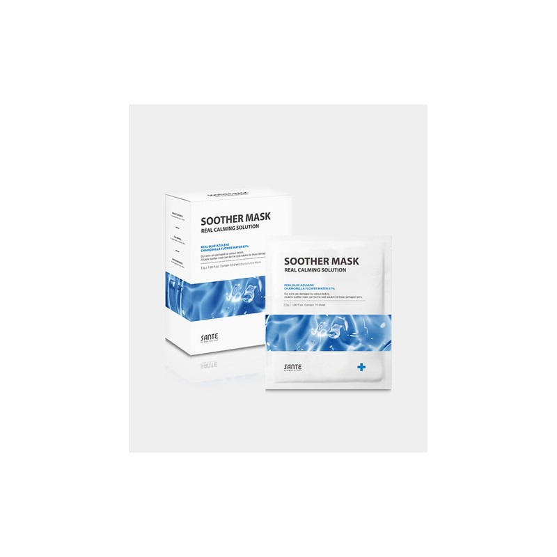 Sante Dr. Sante Azulene Soother Mask Pack 1 box 10