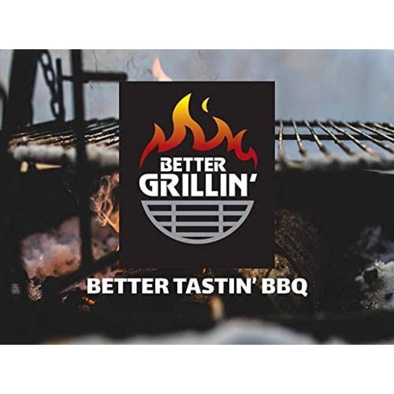Better Grillin Scrubbin Stone Grill Cleaner-Scouring Brick/Barbecue Grill Brush/Barbecue Cleaner