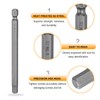 sourcing map H6.0 Hex Head Drill Bit Wrench 6mm Metric