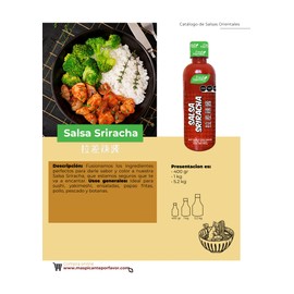 Sriracha Hot Sauce 410ml (14.11 Fl Oz) | Pack With 2 Pieces | Oriental Food | Fresh Harvest