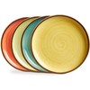 ONEMORE Porcelain Dinner Plates 8.5 inch Dessert Salad Plates Ceramic