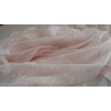 Unbranded Discount embroidered pink Voile 110" wide by yard. Semi