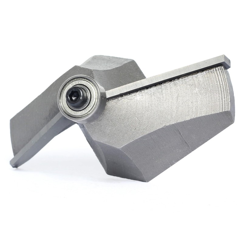 Akylin 60 Degree Chamfer Router Bit,1/2" Shank,1-3/16" Cutting Depth,11/16" Cutting