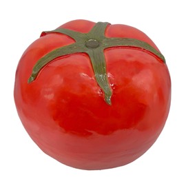 Galt International 10" Red Strawberry Fruit Stool Plant Stand for Home Decor Plant Stand Garden Indoor Outdoor Decorations