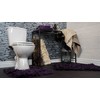 Allure Bath Fashions Set of Two Sparkle Luxury Bath Towels,