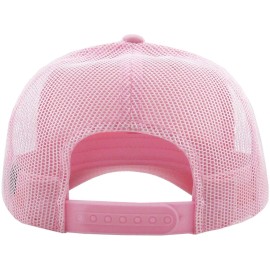 Peerless Embroidery Chicago Windy City Est. 1837 Trucker Mesh Snapback Pink