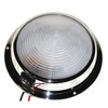 Dr. LED Mars Dome LED Cabin Light, 6-3/4in led dome light chrome wht/rd