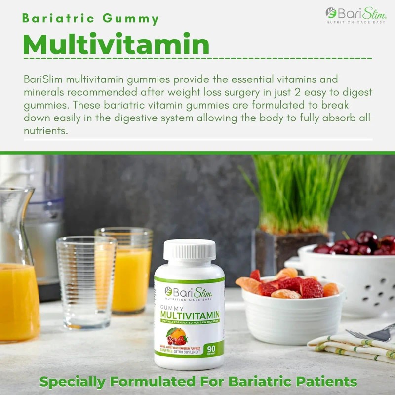 Multivitaminico Bariatrico Con 90 Gomitas Hecho En Usa