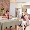 Deconovo - Waterproof Linen Effect Decorative Patio Tablecloth 137 x