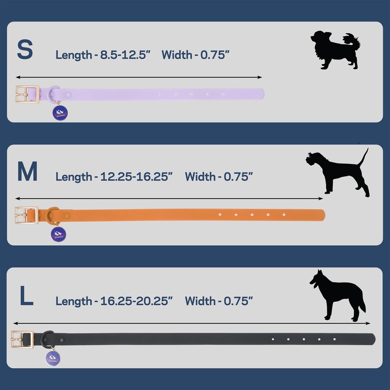 Friendly Whiskers 6ft Dog Leash, Dog Collars, Poop Bag Dispenser,