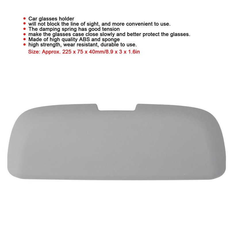 Car Glasses Storage Box Sunglasses Eyeglasses Holder Space Saving Auto